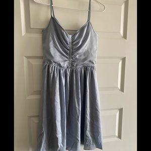 Banana republic baby blue smock dress